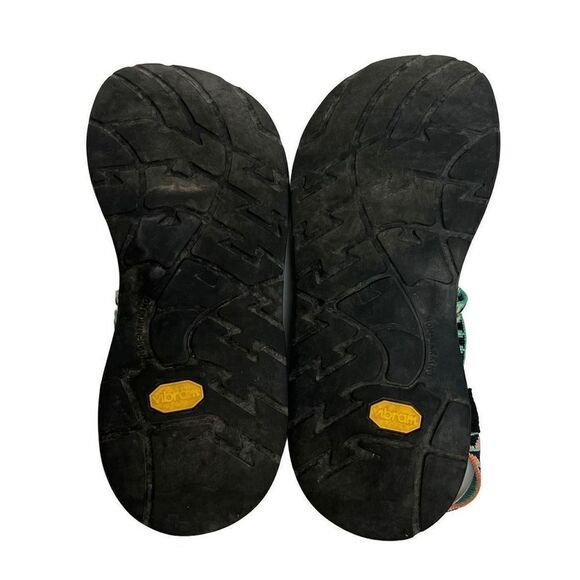 Chaco green and white Z cloud X2 sandals size 8 - Picture 9 of 14